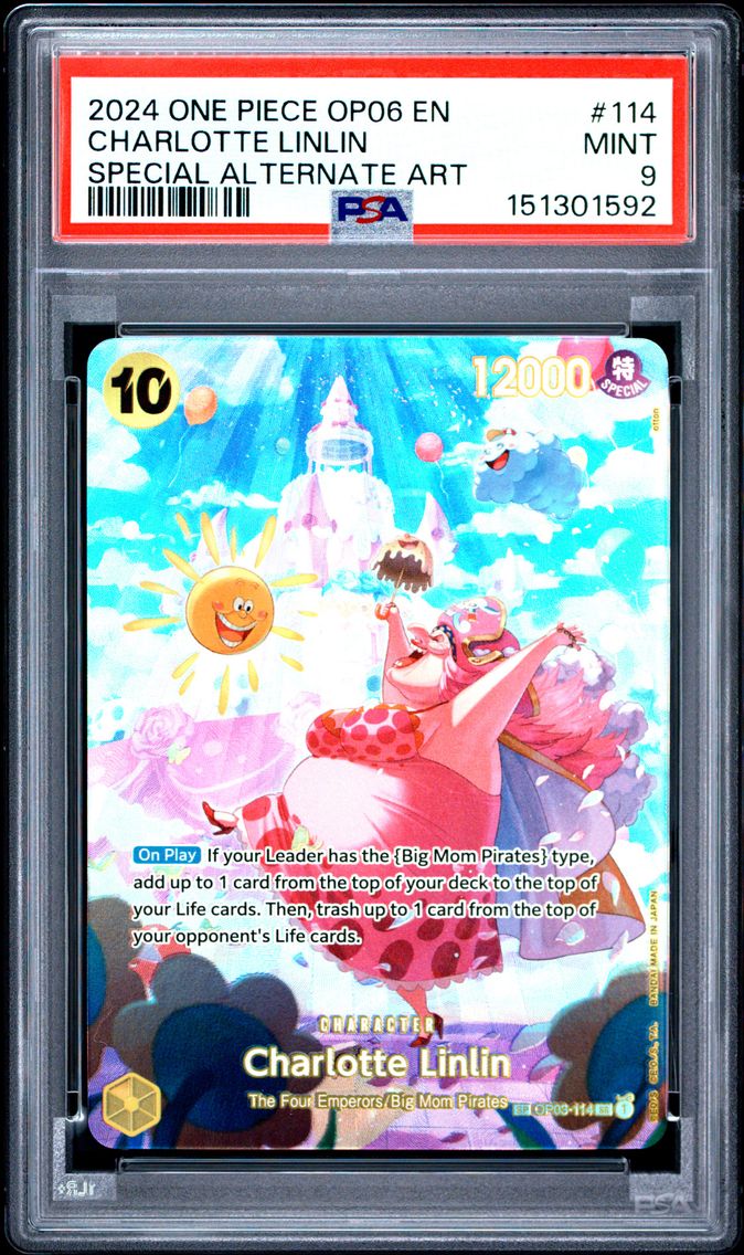 2024 #114 Charlotte Linlin PSA 9