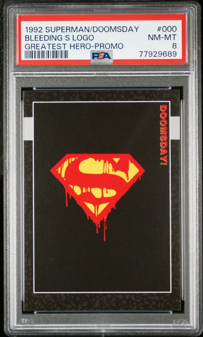 1992 #000 Bleeding S Logo PSA 8 Superman Doomsday: the Death of Superman