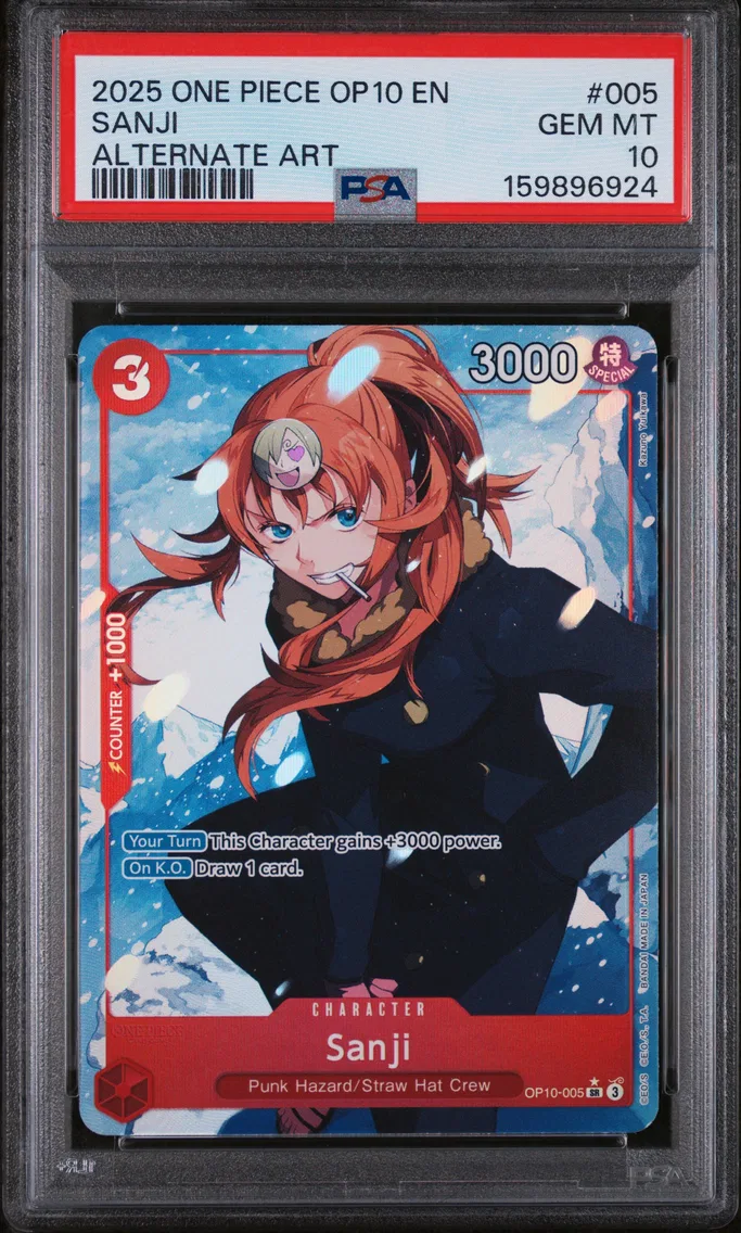 2025 #005 Sanji PSA 10 One Piece OP10-Royal Blood