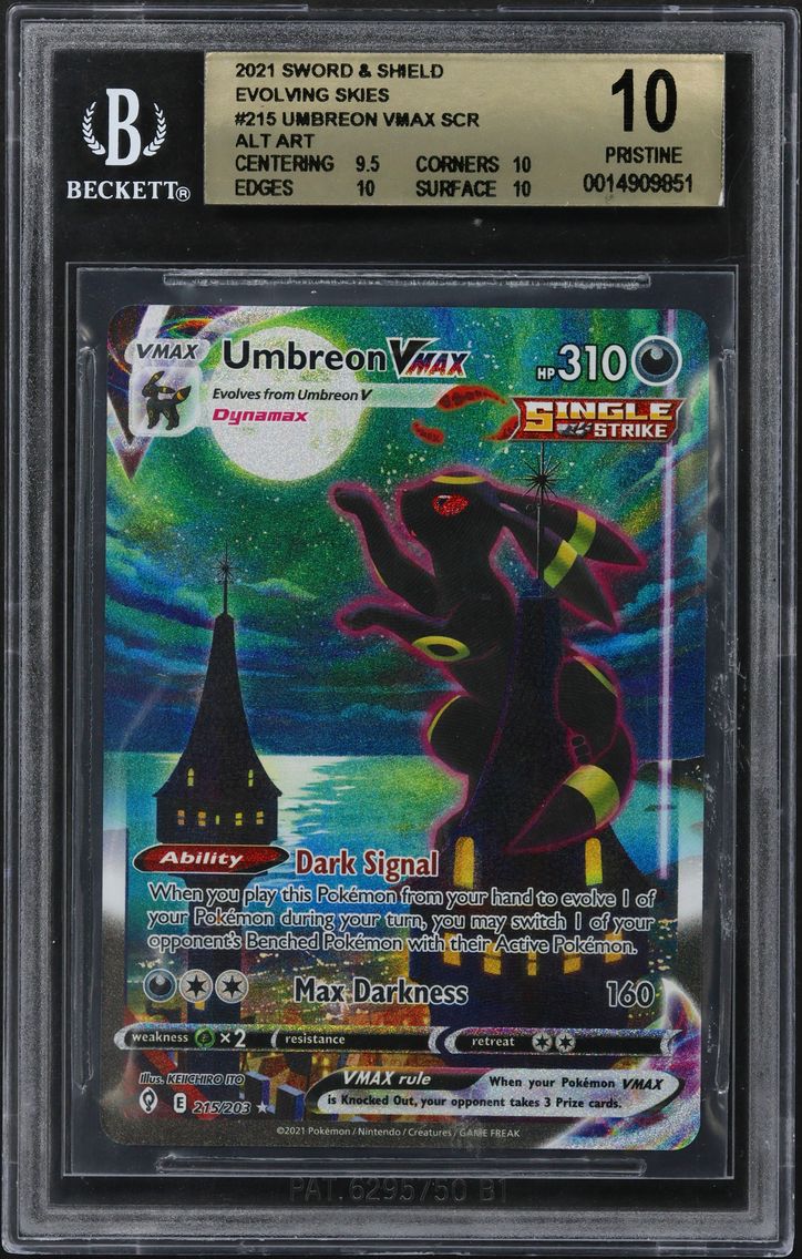 2021 #215 Umbreon VMAX ALT ART S