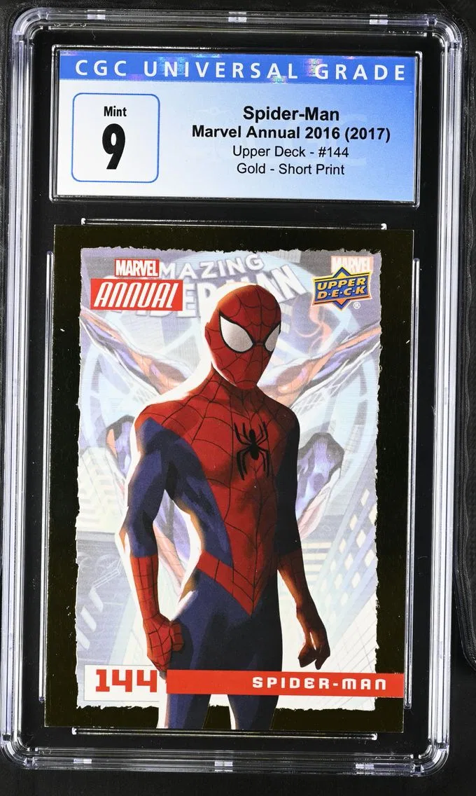 2017 #144 Spider-Man CGC 9 Marvel Annual 2016 - English