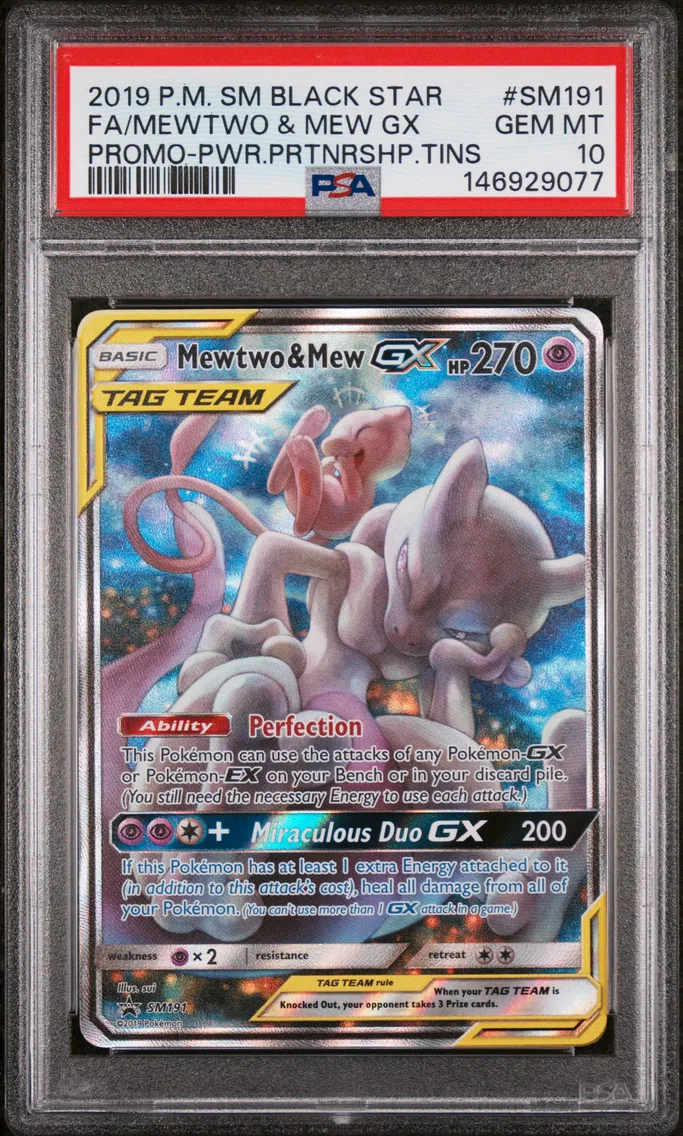 2019 #SM191 Full Art/Mewtwo & Me