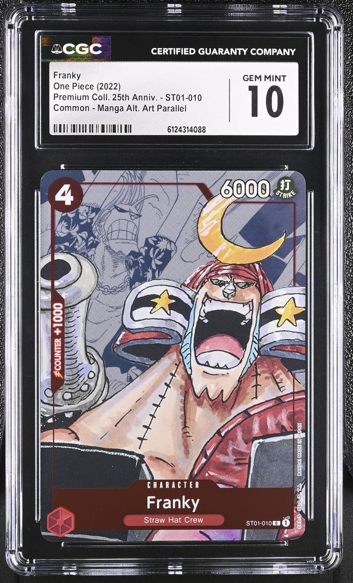 2022 #ST01-010 Franky CGC 10 Pre