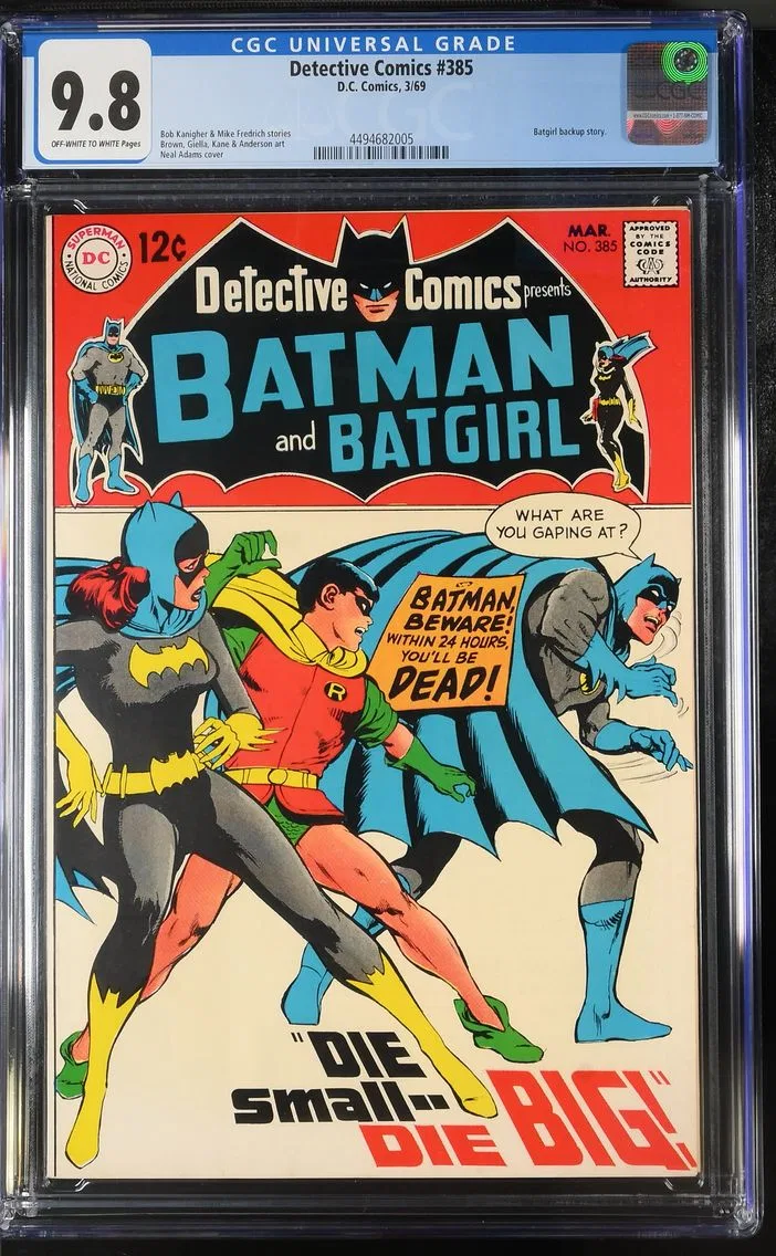 1969 #NA 1969 Detective Comics #385 CGC 9.8 DC Comics CGC 9.8