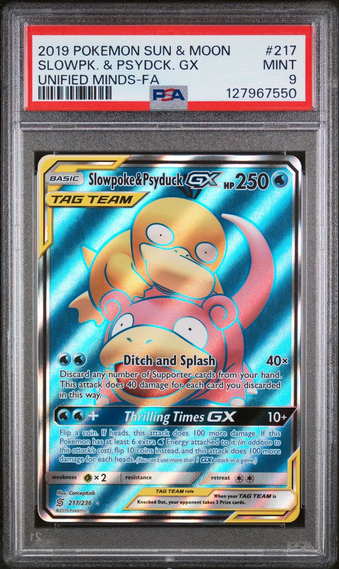 2019 #217 Full Art/Slowpoke & Ps