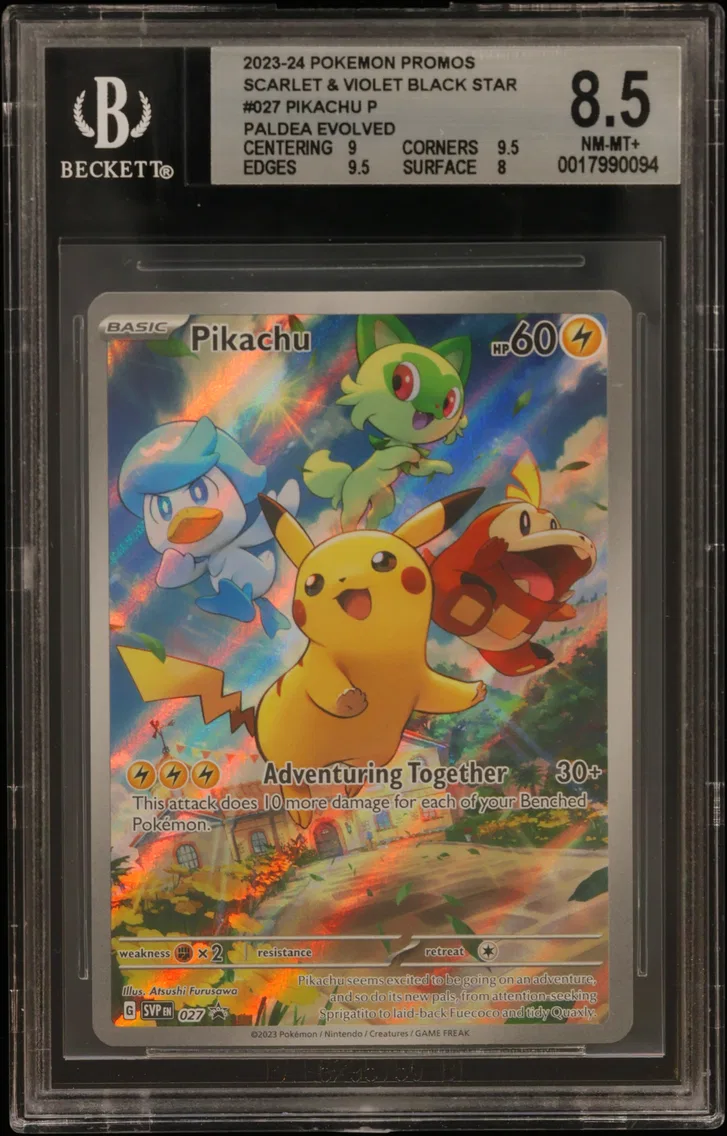 2024 #027 Pikachu P/(Paldea Evol
