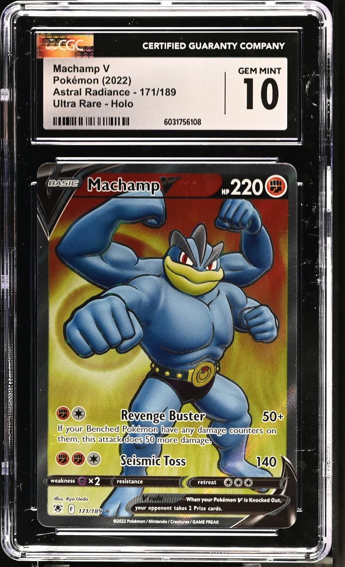 2022 #171 Machamp V CGC 10 Astra