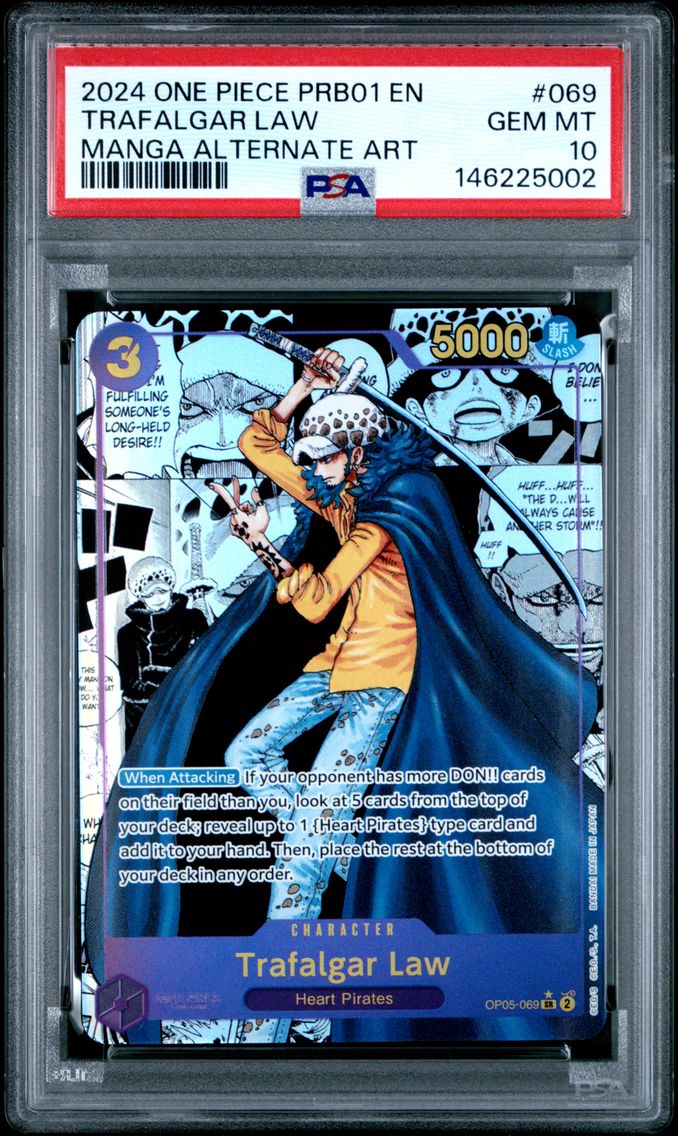 2024 #069 Trafalgar Law PSA 10 P