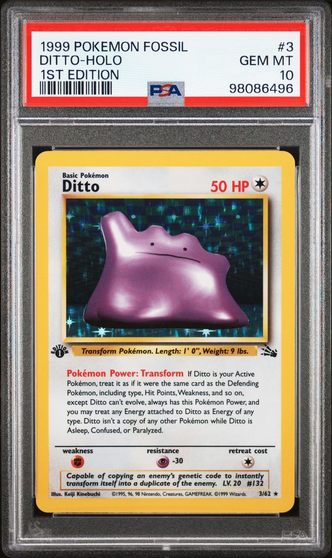1999 #3 Ditto-Holo 1st Edition P