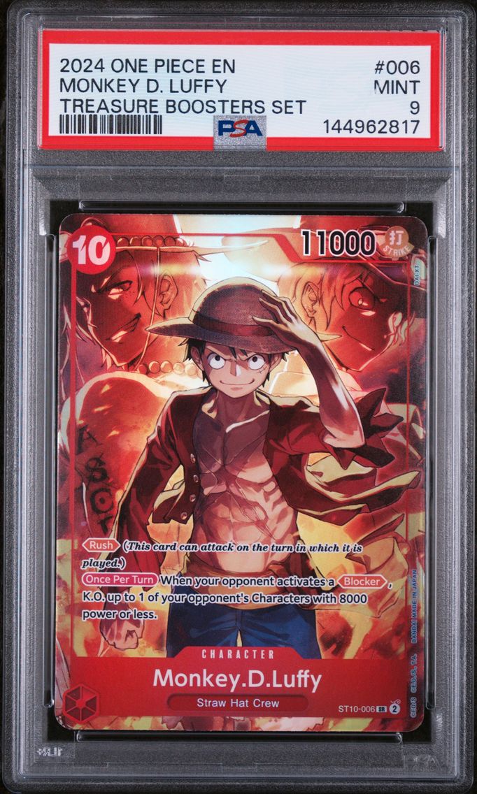 2024 #006 Monkey D. Luffy PSA 9 One Piece Promos