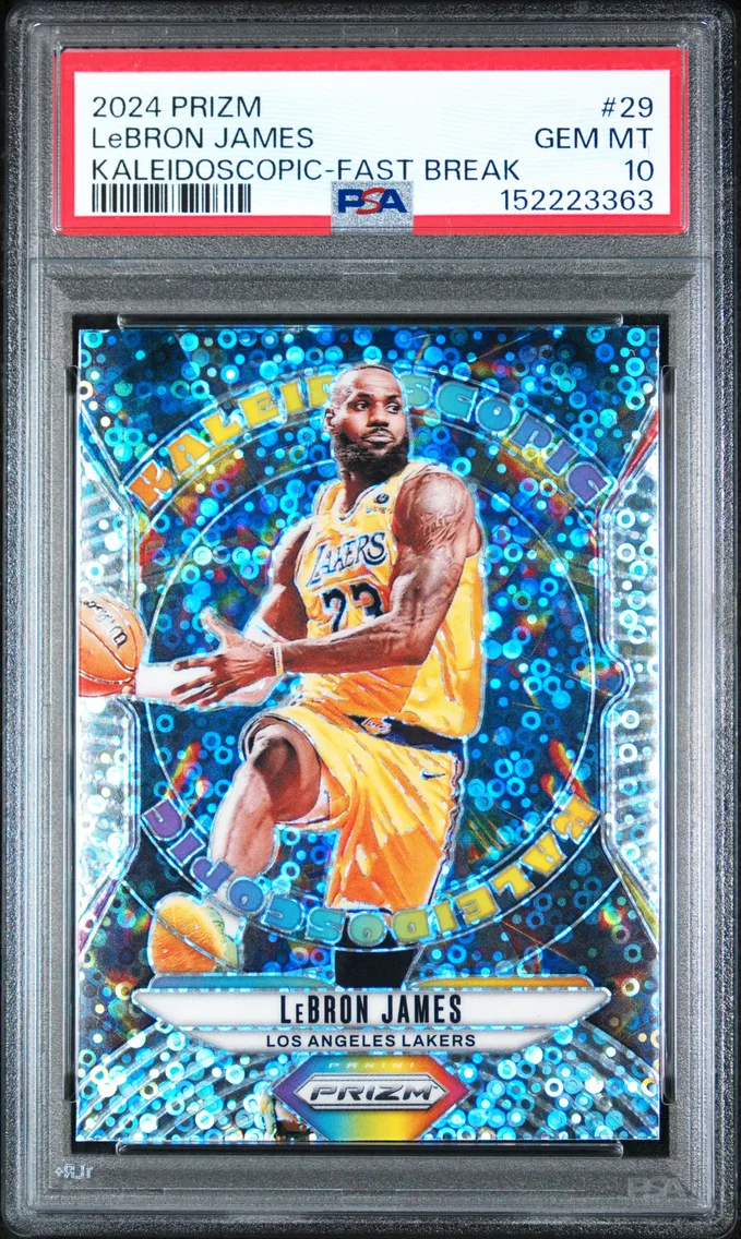 2024 #29 LeBron James PSA 10 Panini Prizm Kaleidoscopic
