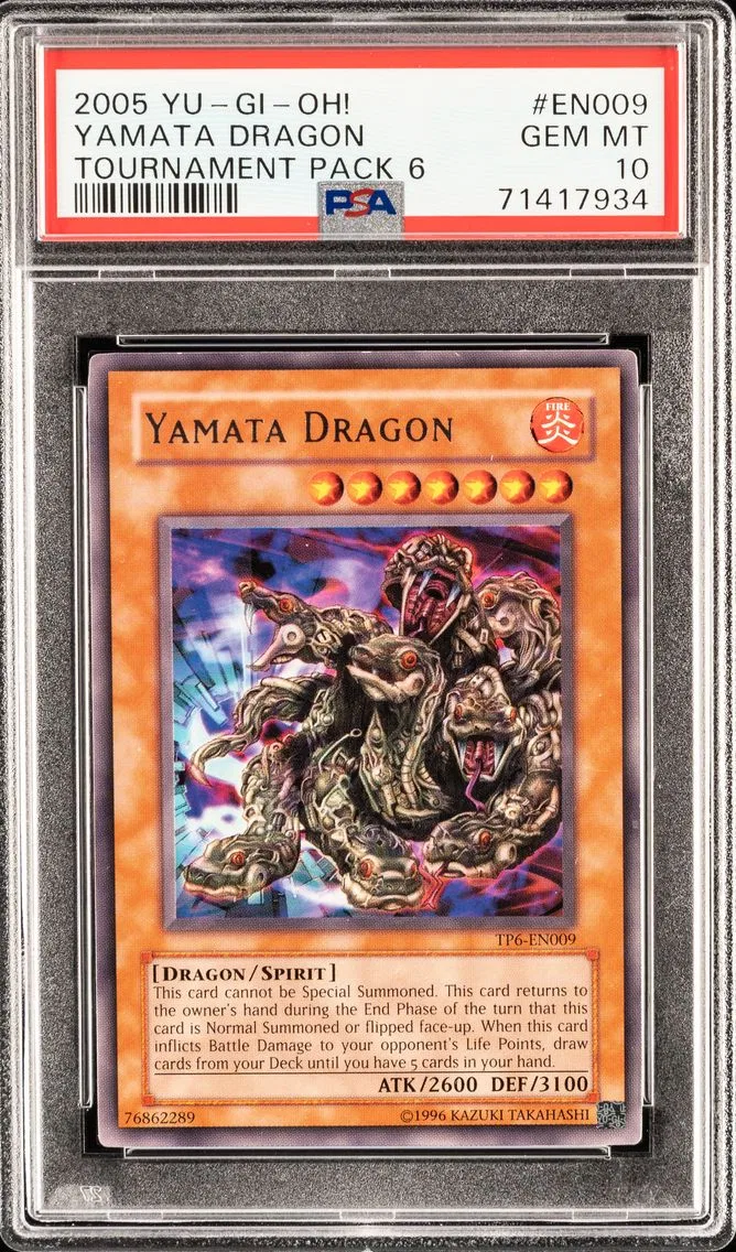 YAMATA DRAGON TP6-EN009 TOURNAMENT PACK 6 2005 PSA 10