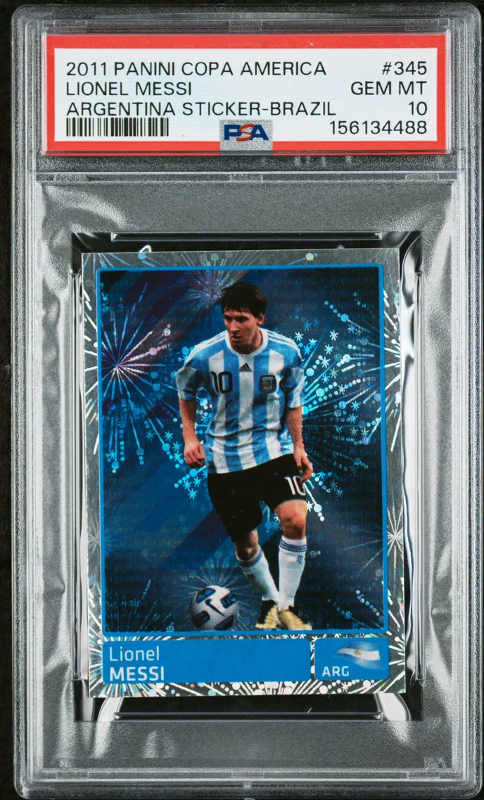 2011 #345 Lionel Messi PSA 10 Pa