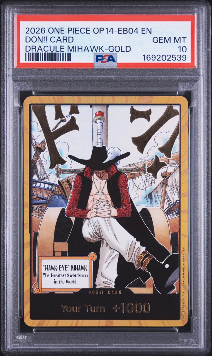 2026 #NA Don!! Card PSA 10 One Piece OP14-EB04-the Azure Sea's Seven
