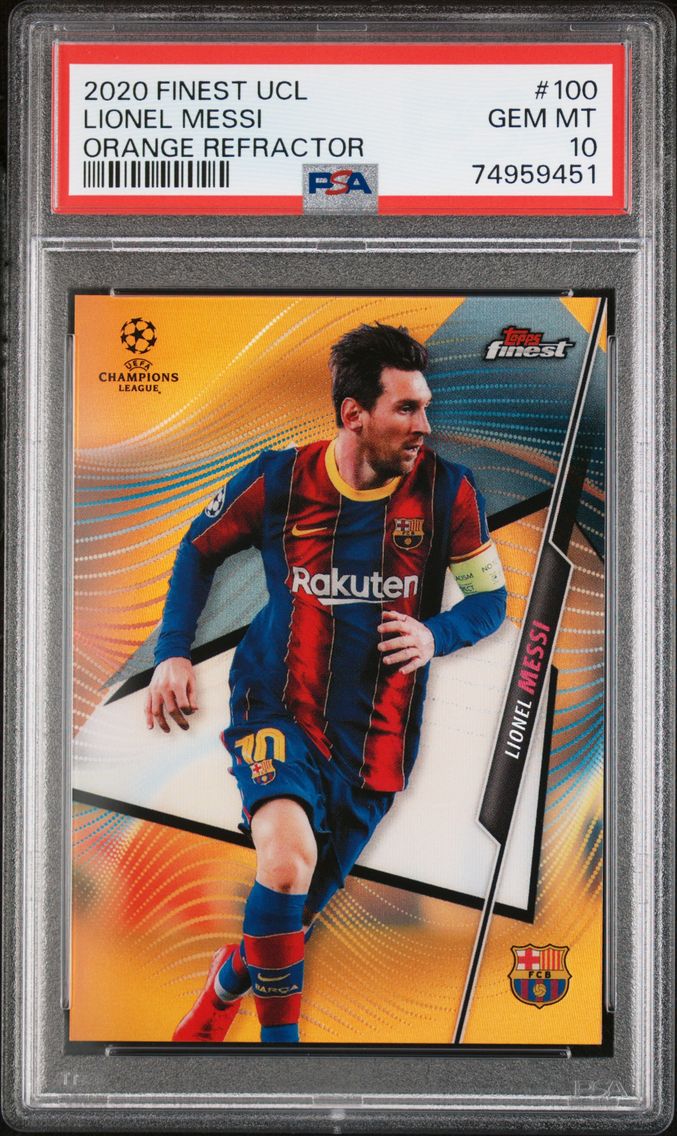 2020 #100 Lionel Messi PSA 10 To