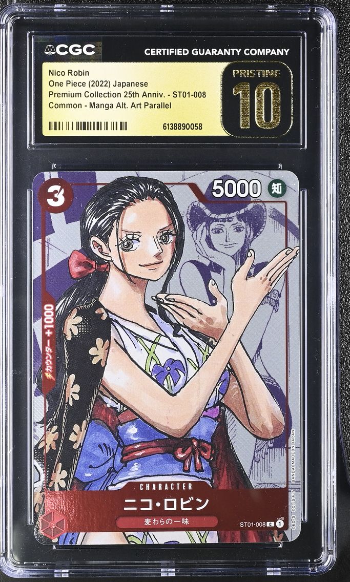 2022 #ST01-008 Nico Robin CGC 10