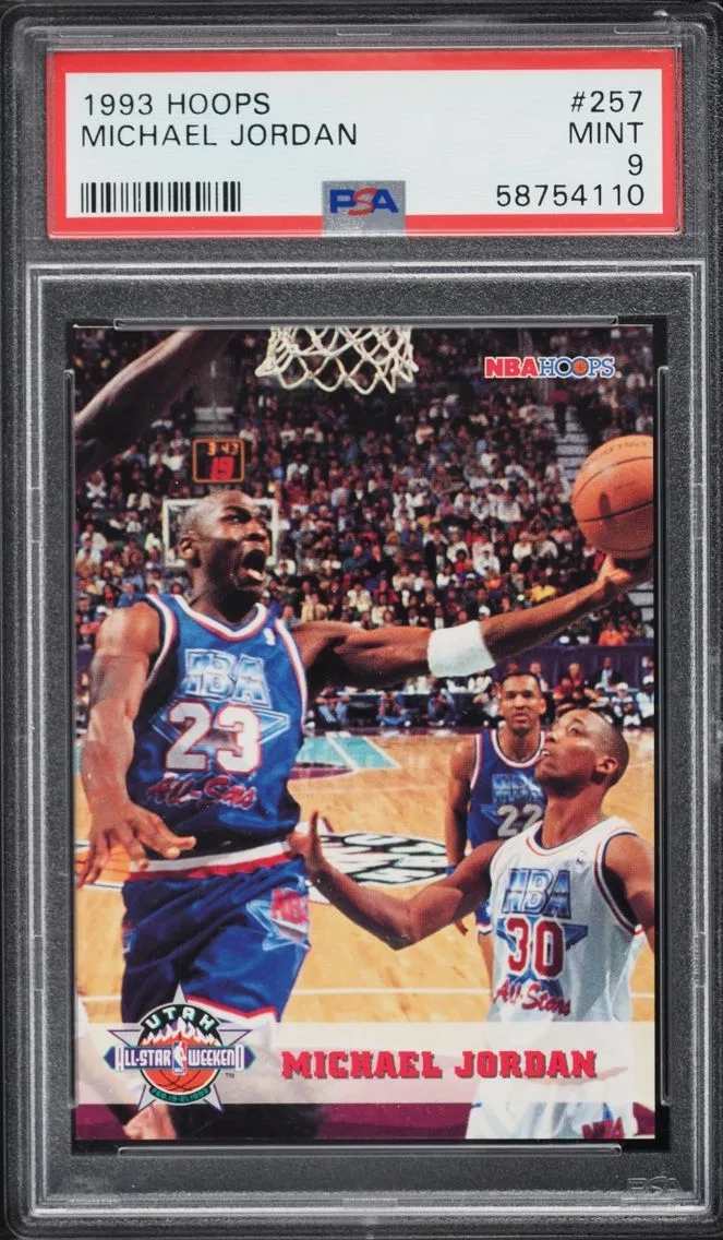 1993 Hoops Michael Jordan #257 PSA 9 MINT