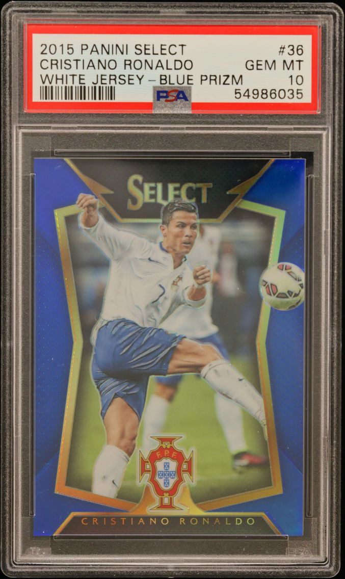 2015 #36 Cristiano Ronaldo PSA 1