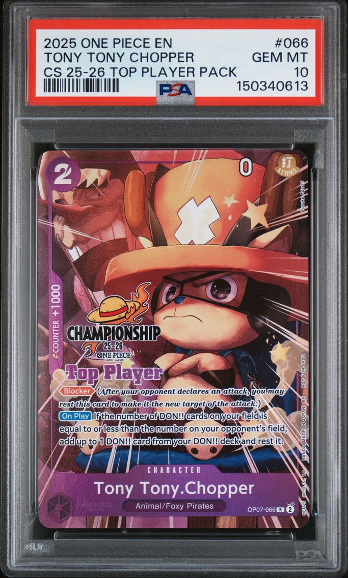 2025 #066 Tony Tony Chopper PSA 