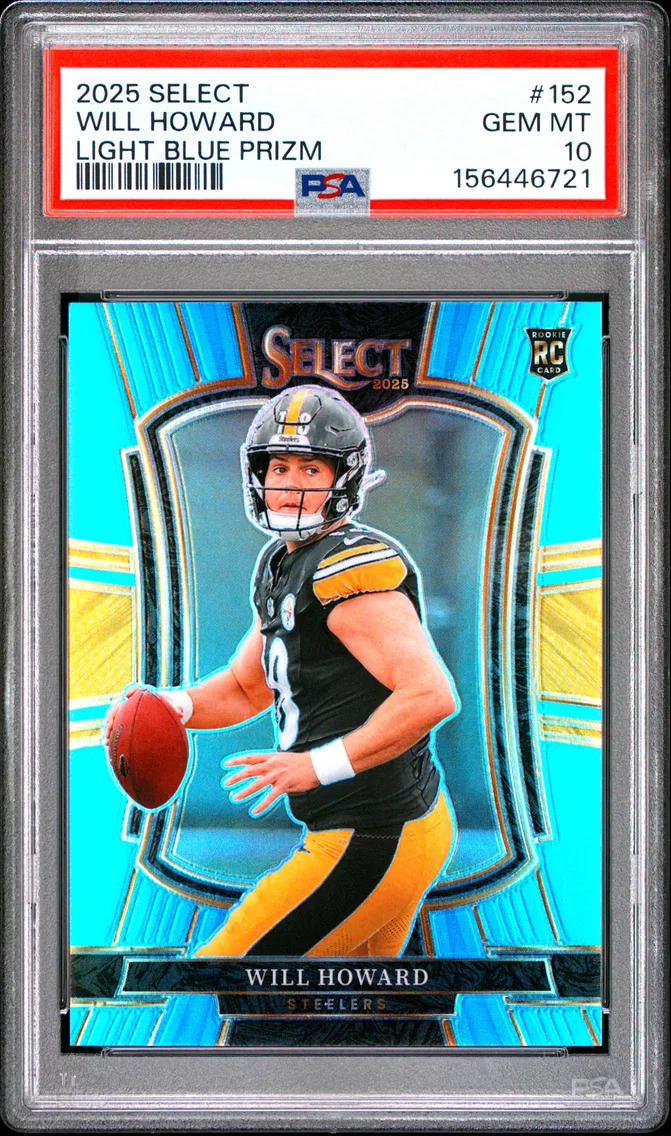 2025 #152 Will Howard PSA 10 Panini Select