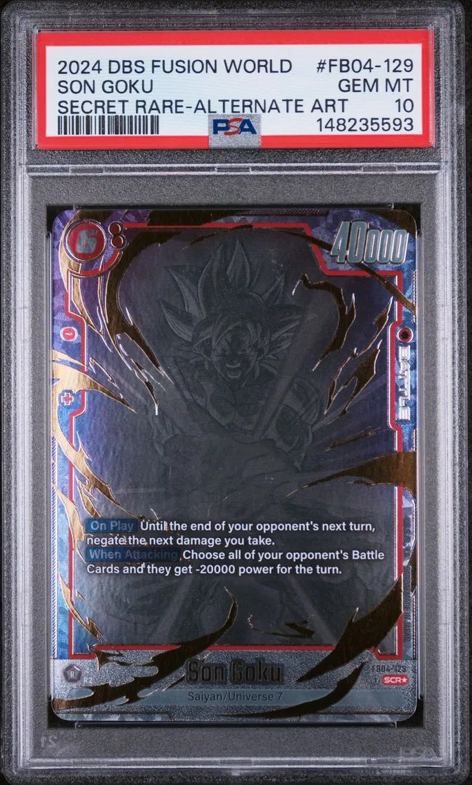 2024 #FB04-129 Son Goku PSA 10 Dragon Ball Super Card Game Fusion World Ultra Limit