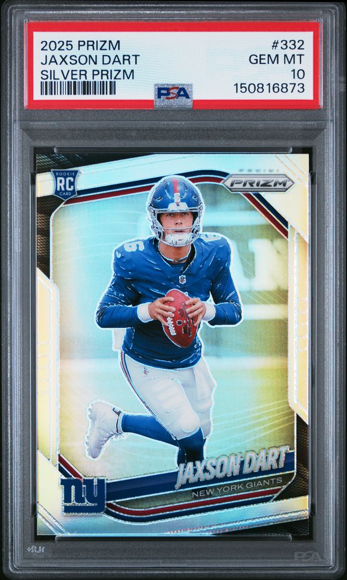 2025 #332 Jaxson Dart PSA 10 Pan