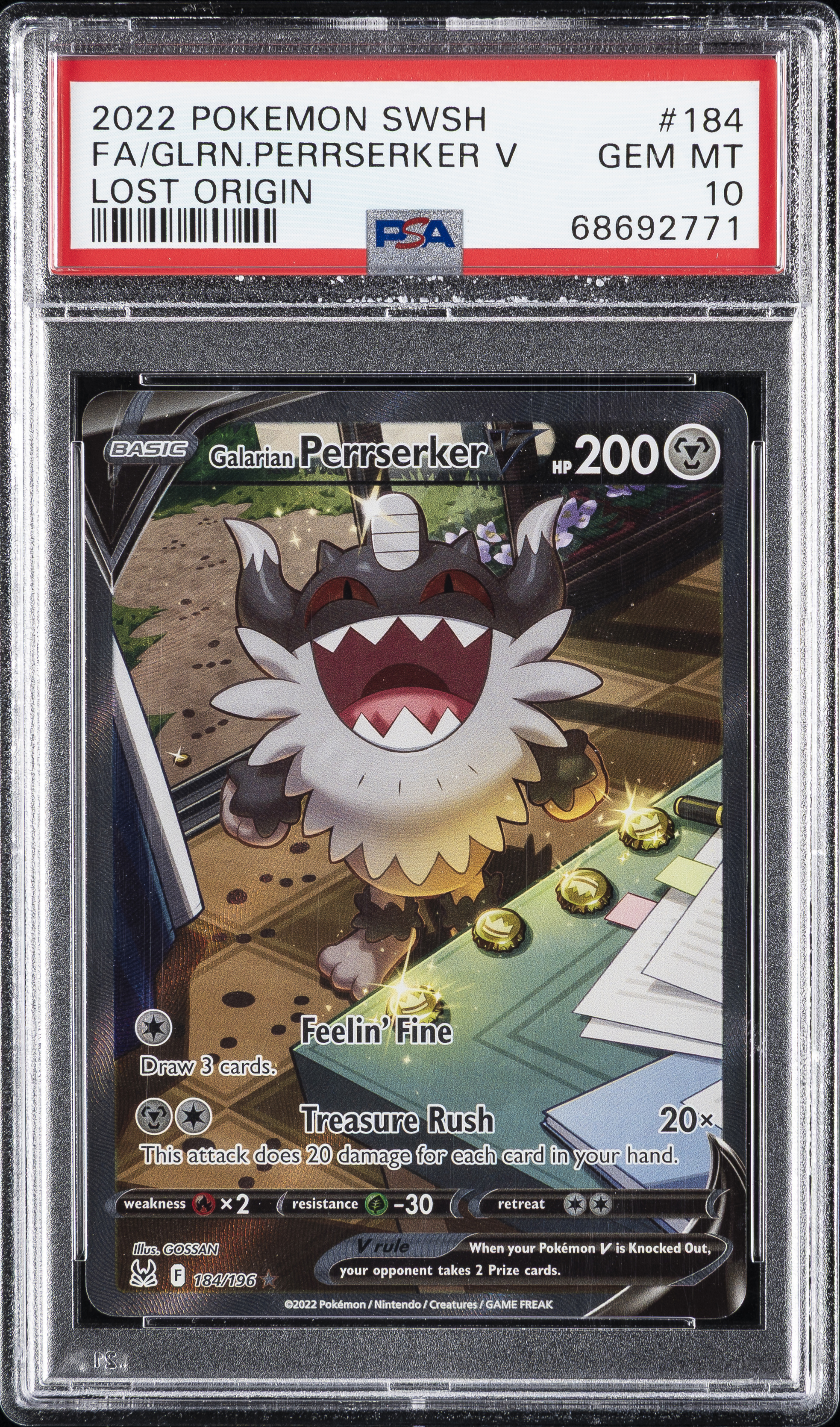Full Art/Galarian Perrserker V