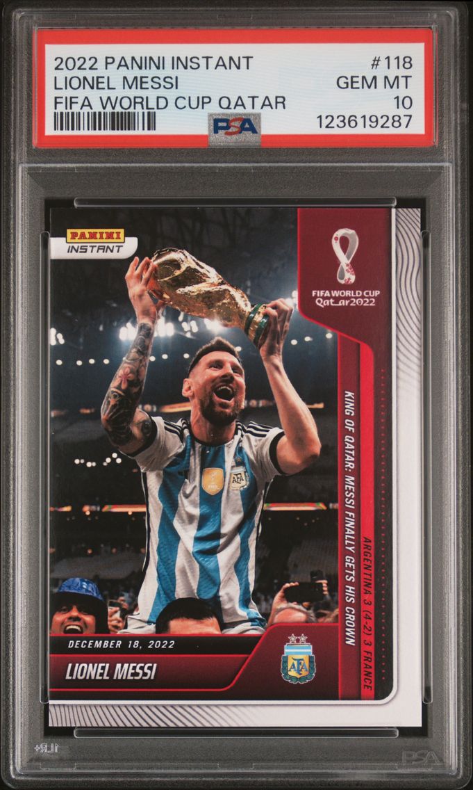 2022 #118 Lionel Messi PSA 10 Pa
