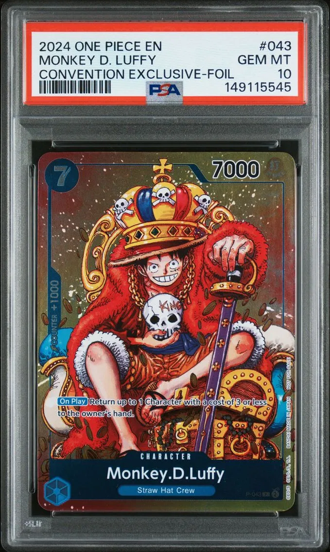 2024 #043 Monkey D. Luffy PSA 10 One Piece Promos