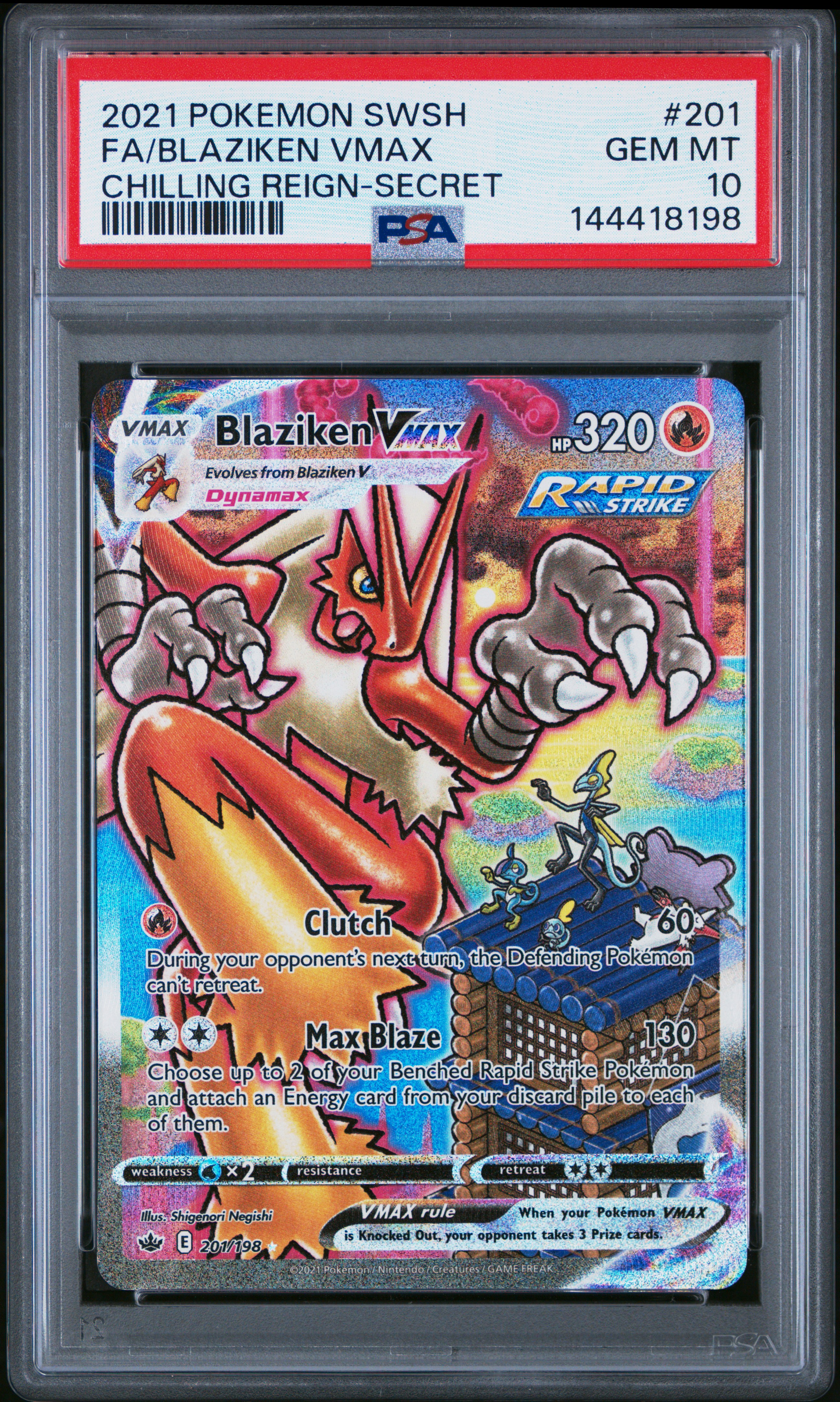 Full Art/Blaziken Vmax