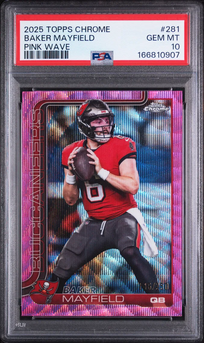 2025 #281 Baker Mayfield PSA 10 