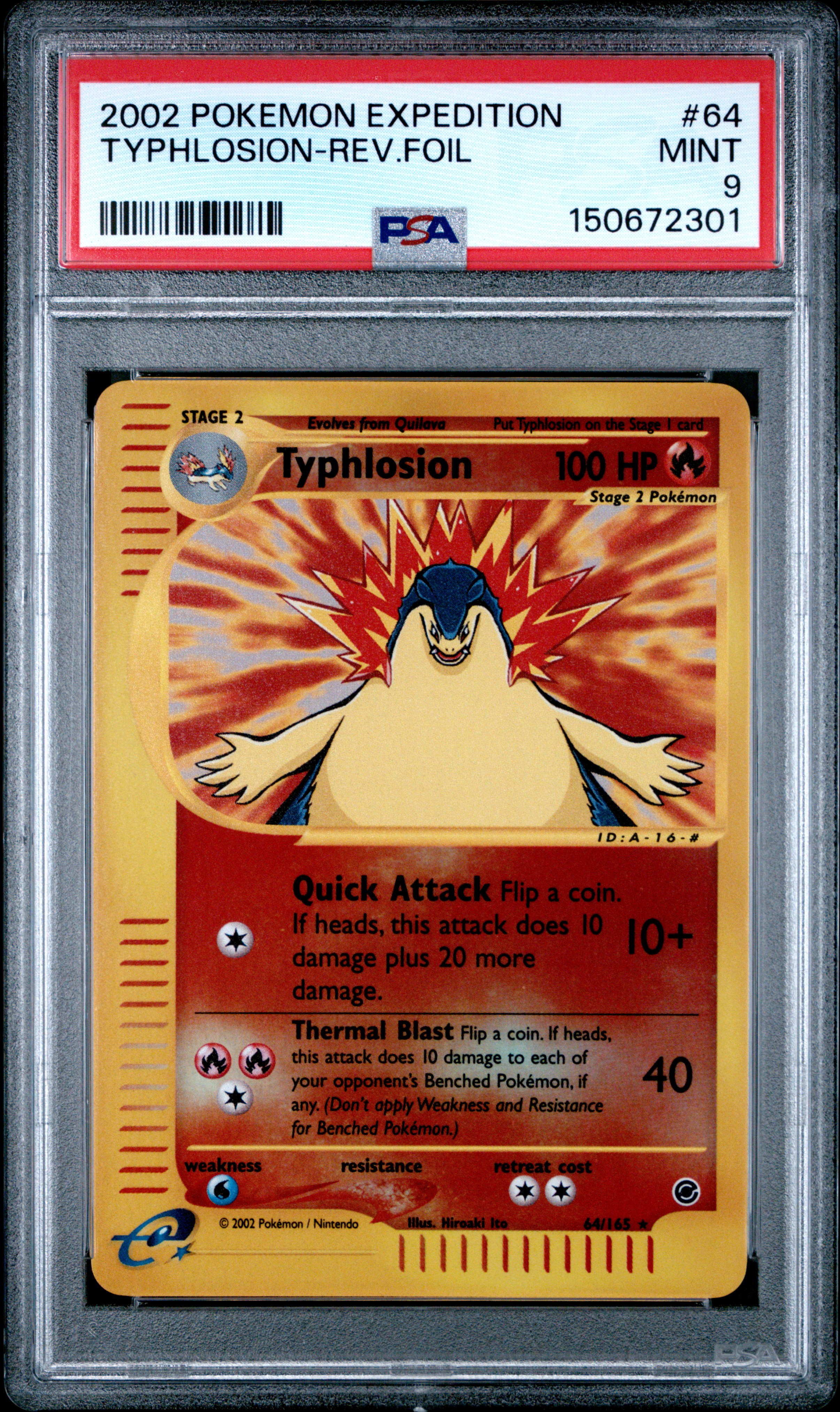 Typhlosion-Reverse Foil