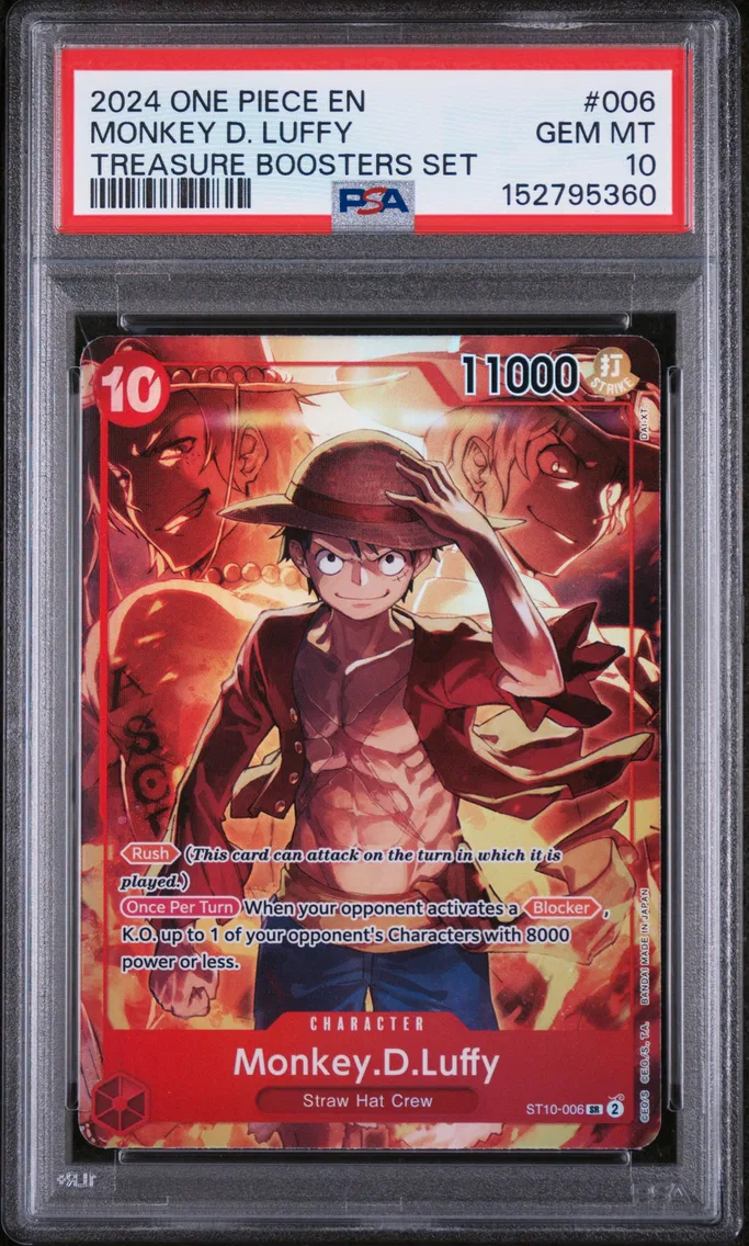 2024 #006 Monkey D. Luffy PSA 10 One Piece Promos