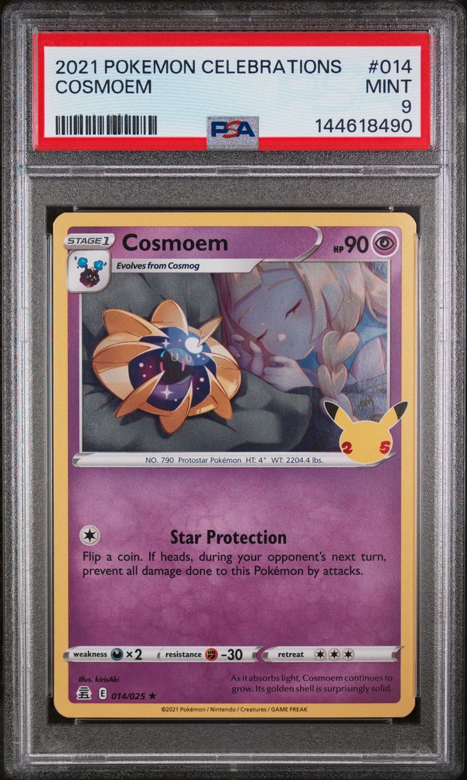 2021 #14 Cosmoem PSA 9 Base Poke