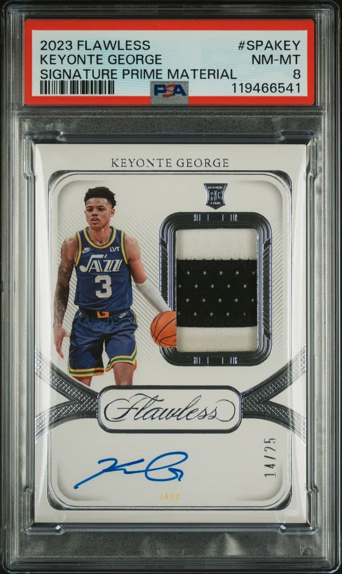 2023 #SPAKEY Keyonte George PSA 