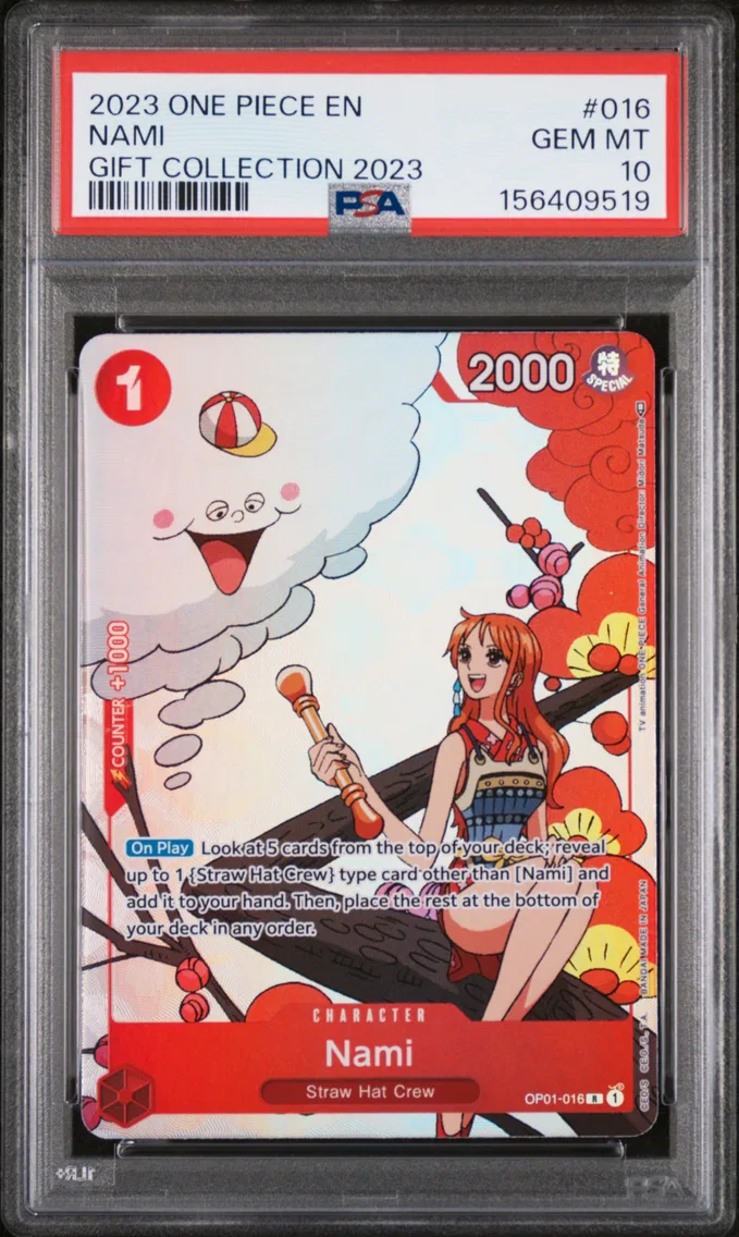 2023 #016 Nami PSA 10 One Piece Gift Collection 2023