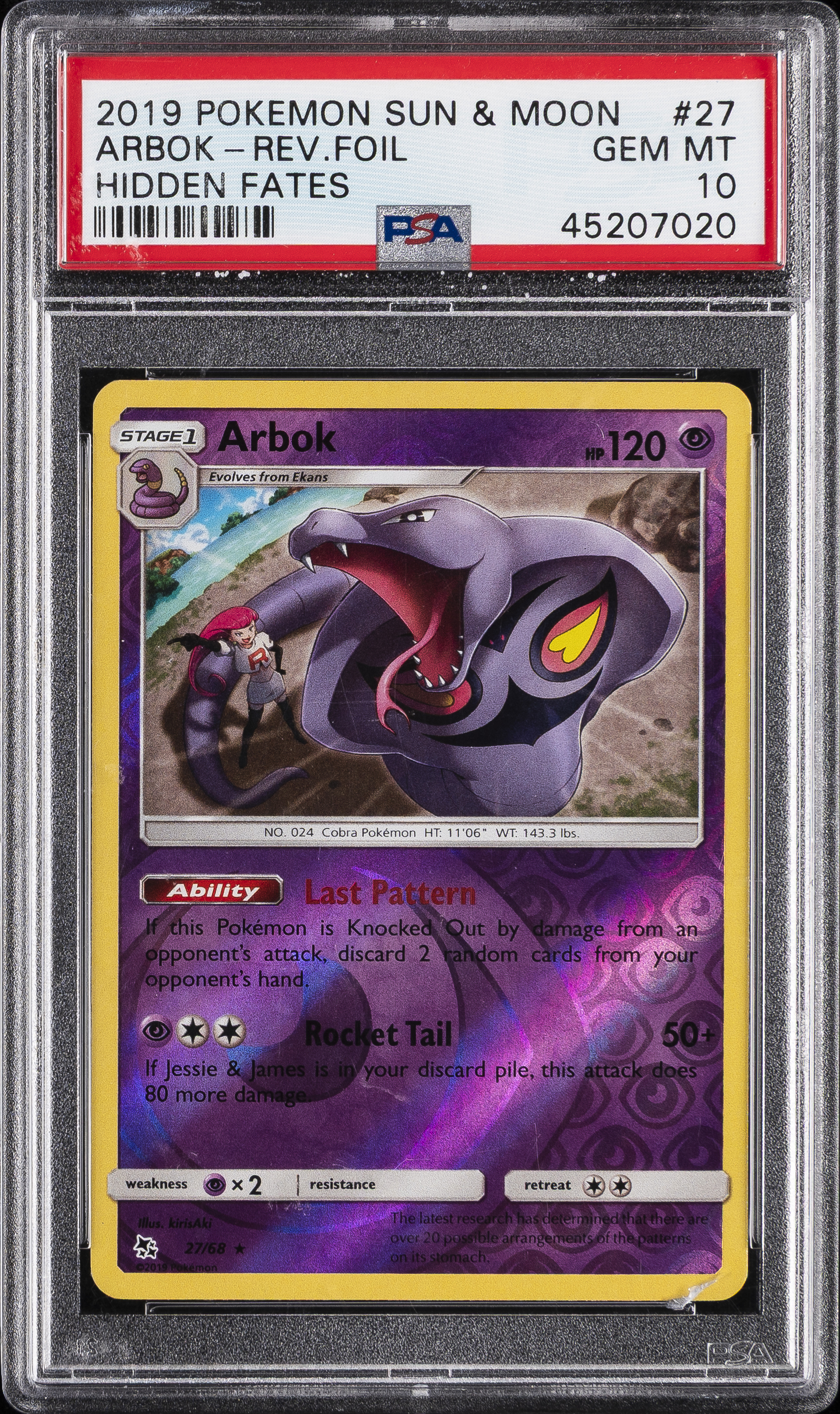 Arbok-Reverse Foil