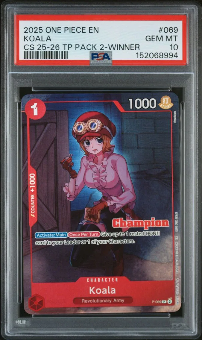 2025 #069 Koala PSA 10 One Piece