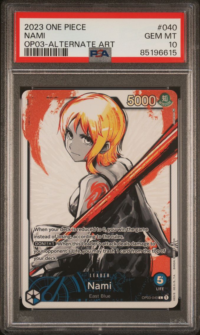 2023 #040 Nami PSA 10 One Piece 