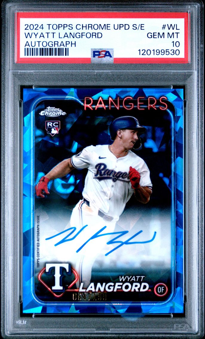 2024 #WL Wyatt Langford PSA 10 T