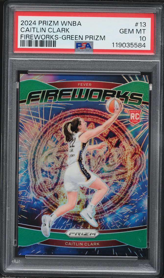 2024 #13 Caitlin Clark PSA 10 Pa