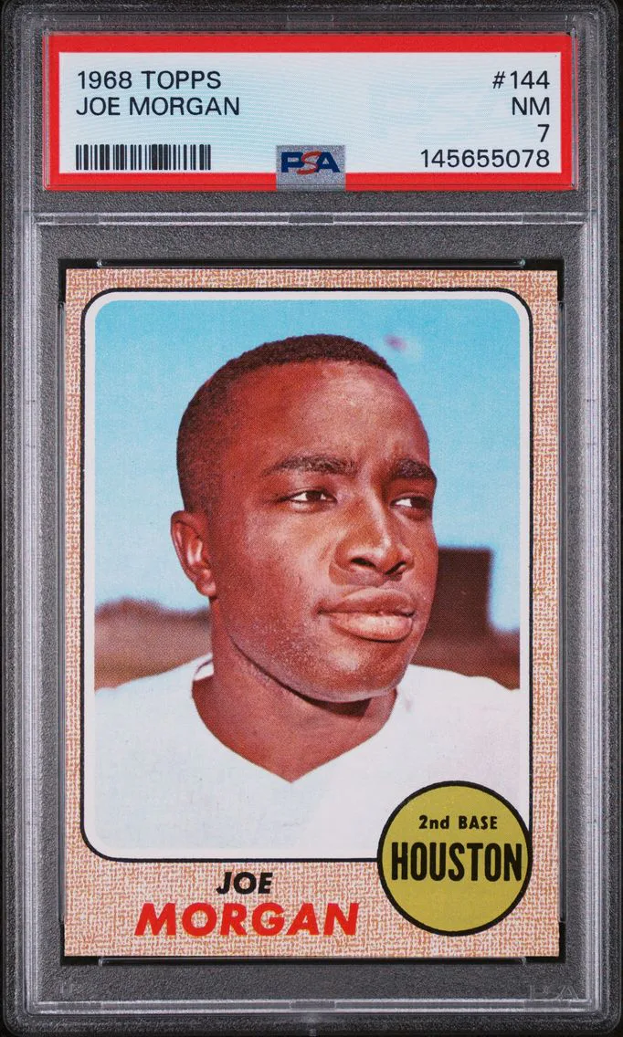 1968 #144 Joe Morgan PSA 7 Topps