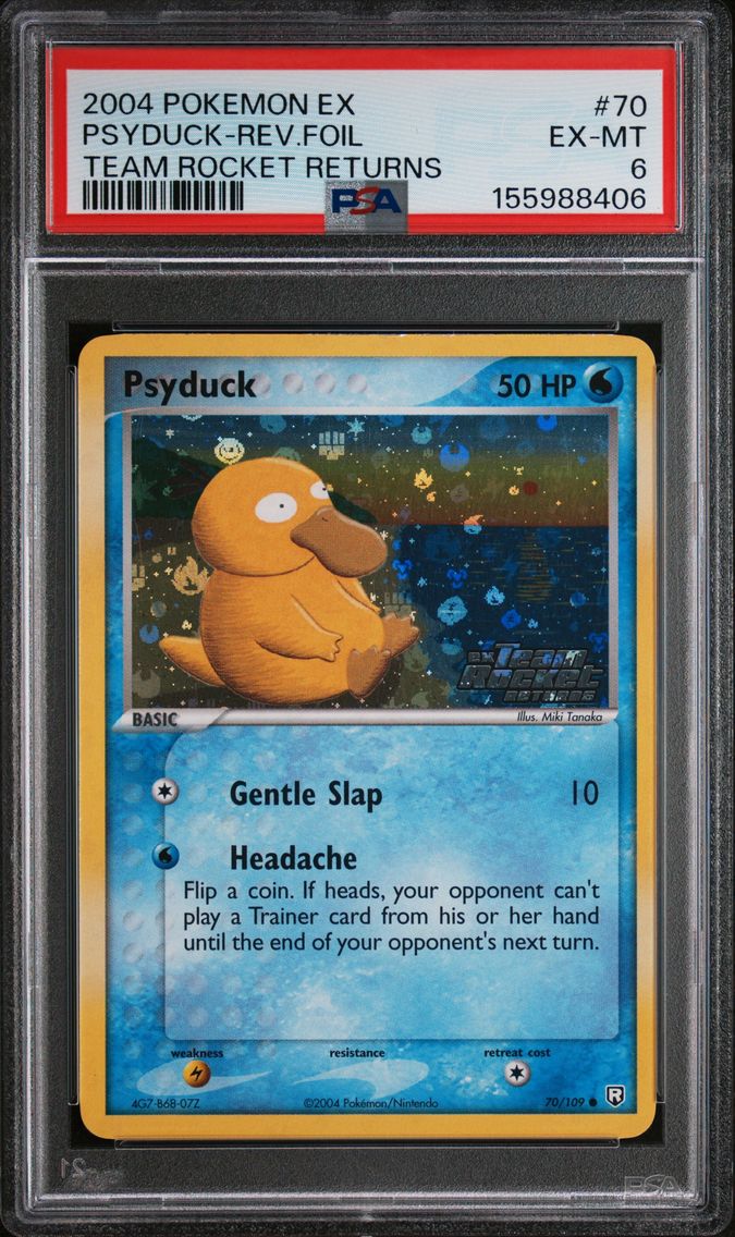 2004 #70 Psyduck-Reverse Foil PS