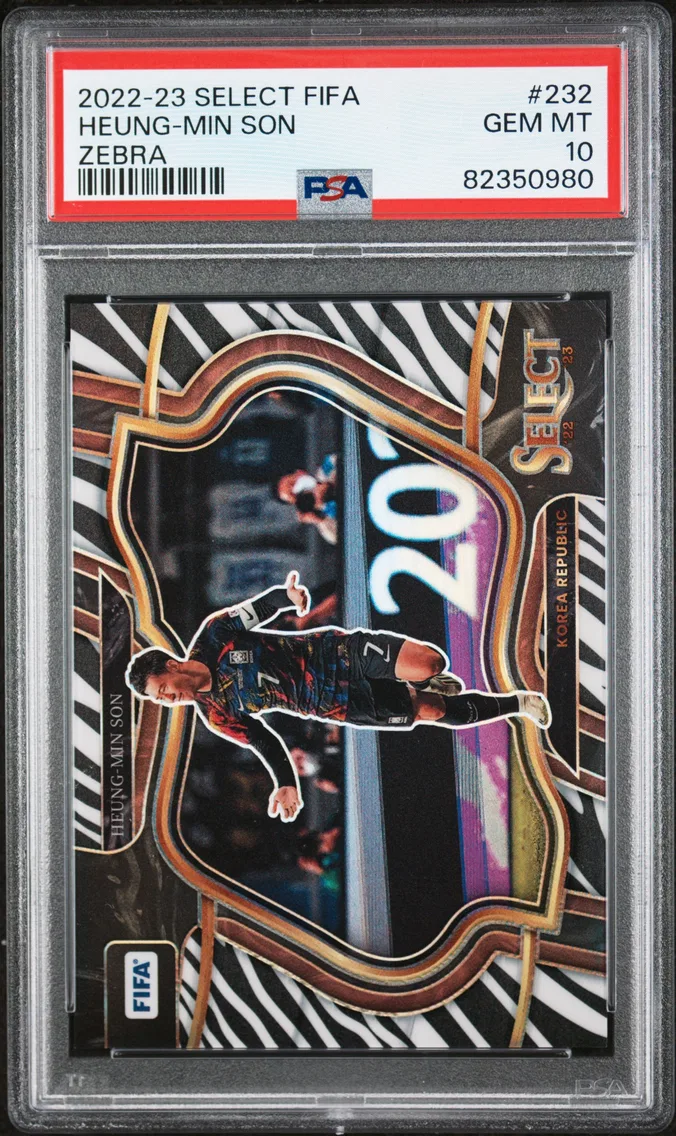 2022 #232 Heung-Min Son PSA 10 Panini Select FIFA