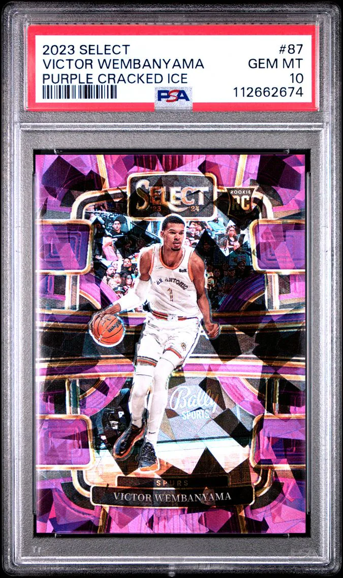 2023 #87 VICTOR WEMBANYAMA PSA 1