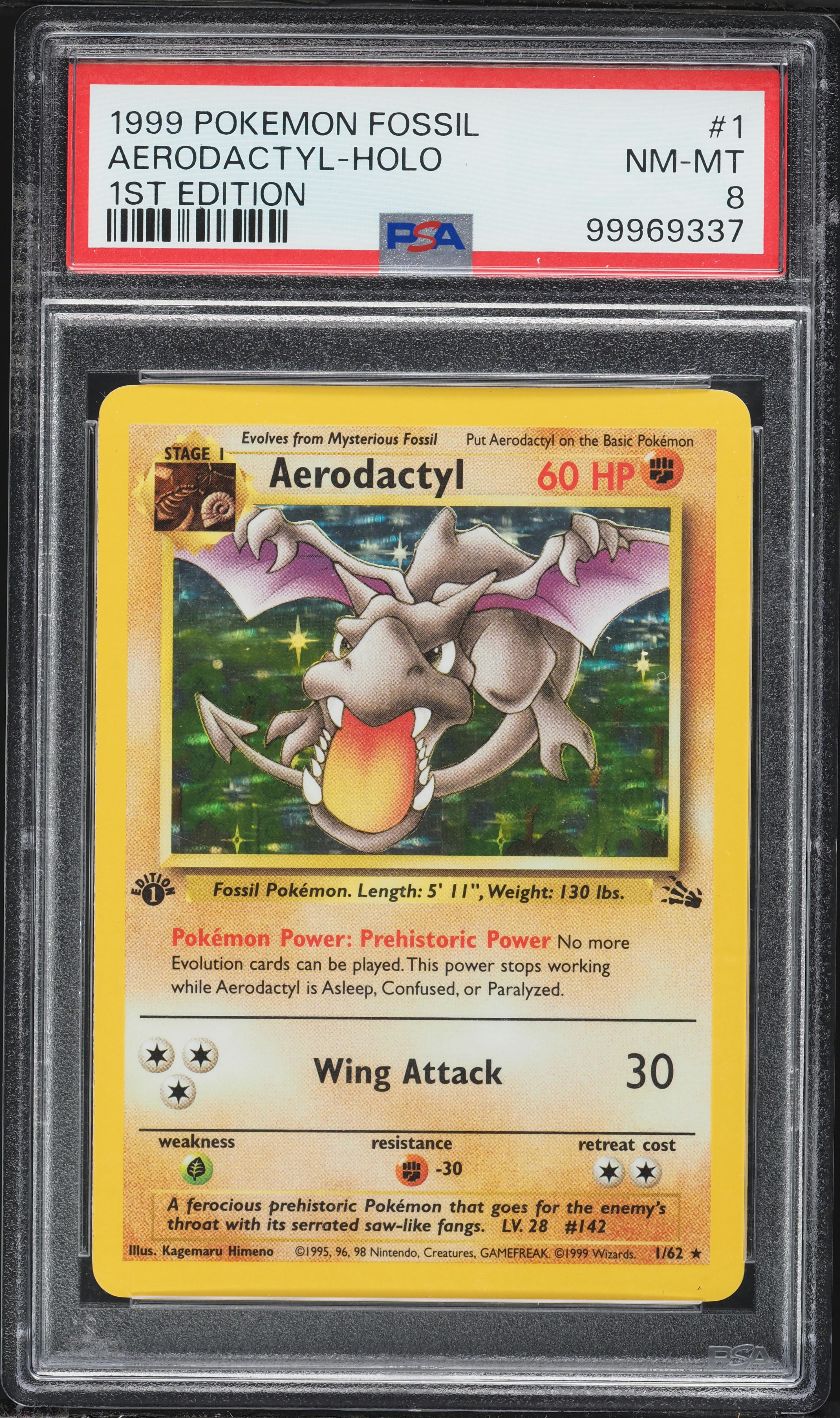 Aerodactyl-Holo 1st Edition