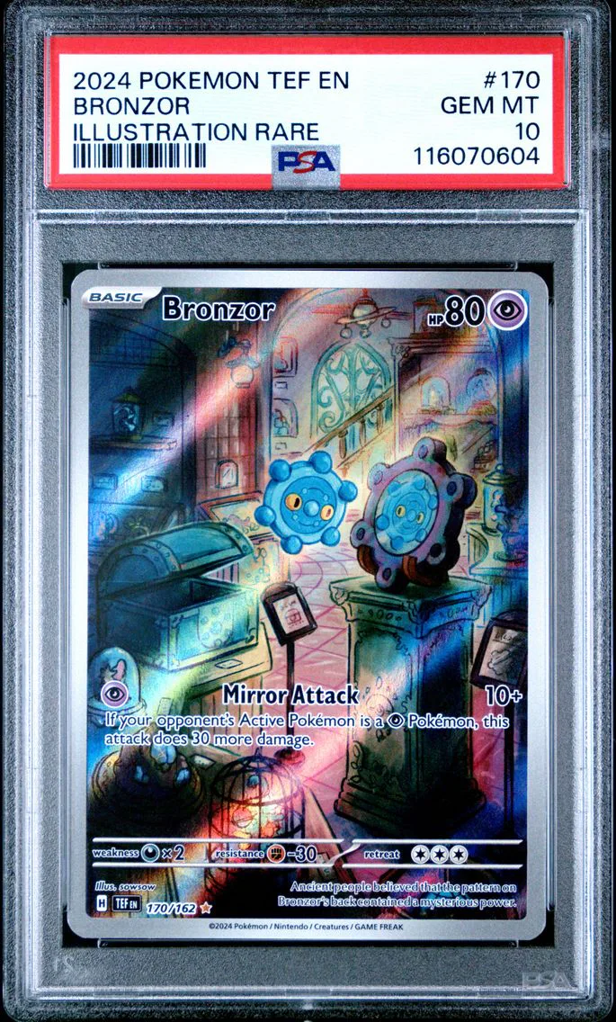 2024 #170 Bronzor PSA 10 Tef EN-Temporal Forces