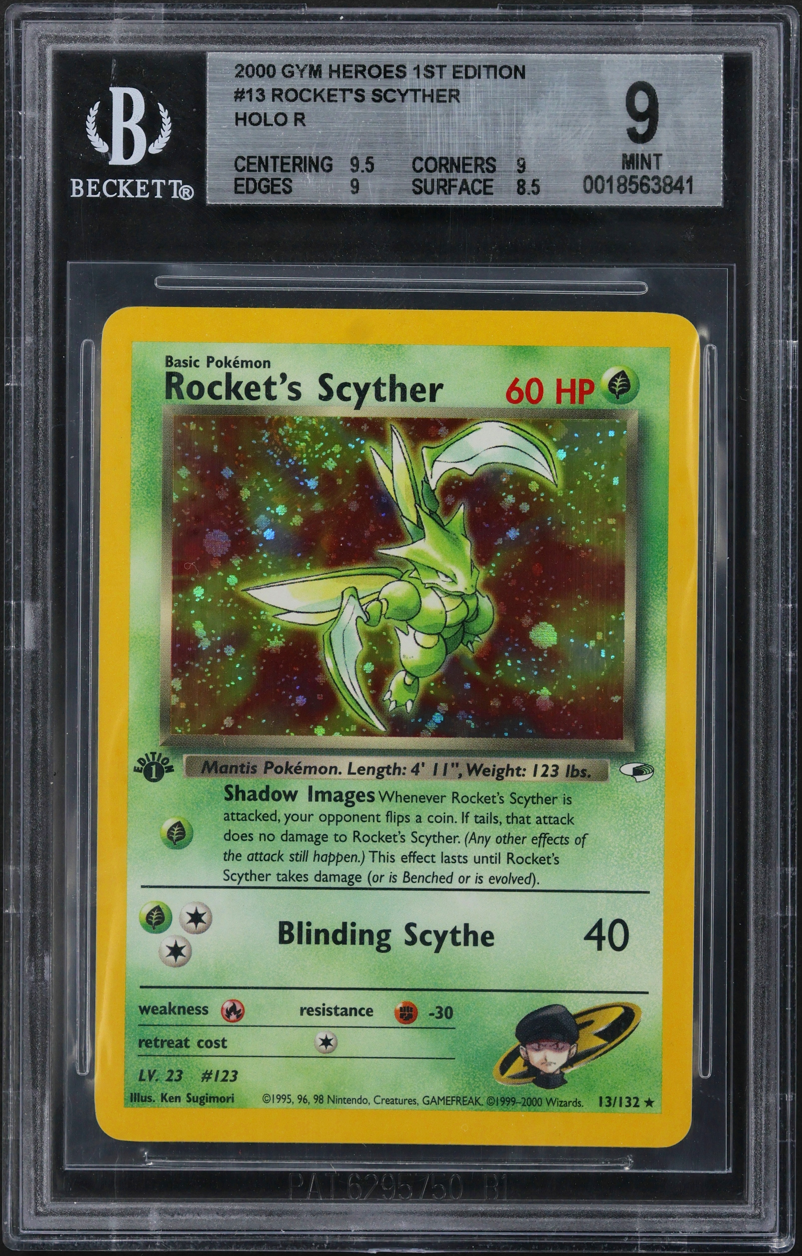 Rocket's Scyther HOLO R
