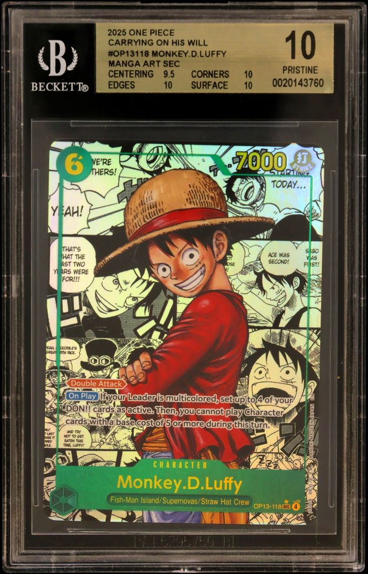 2025 #OP13118 Monkey.D.Luffy MAN