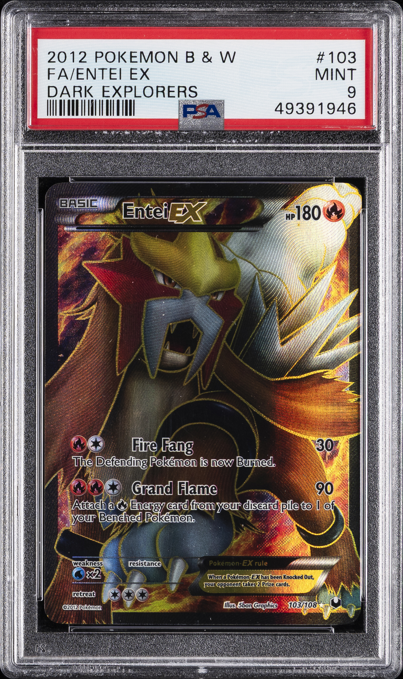 Full Art/Entei EX